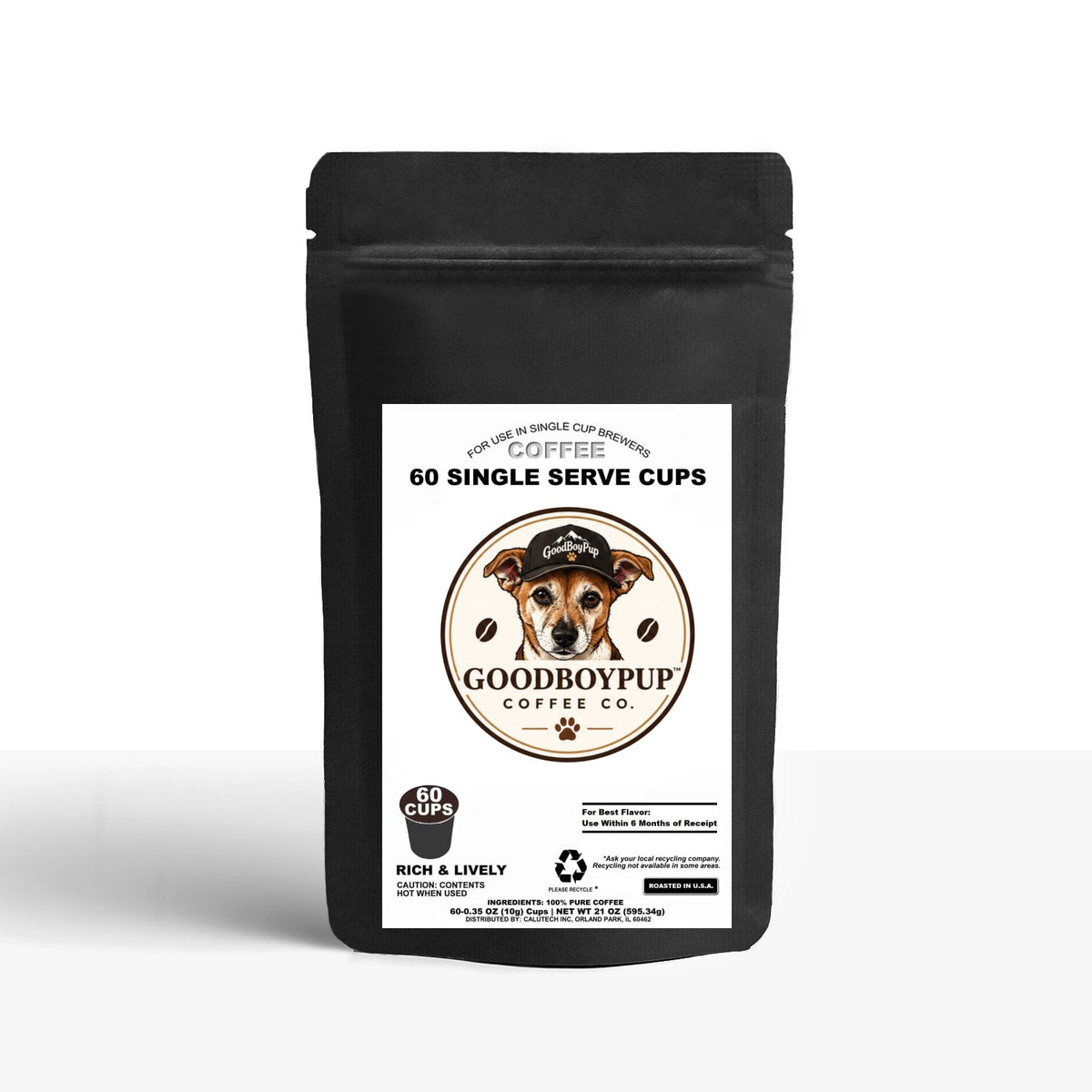 60 Pack Single Serve Coffee Capsules