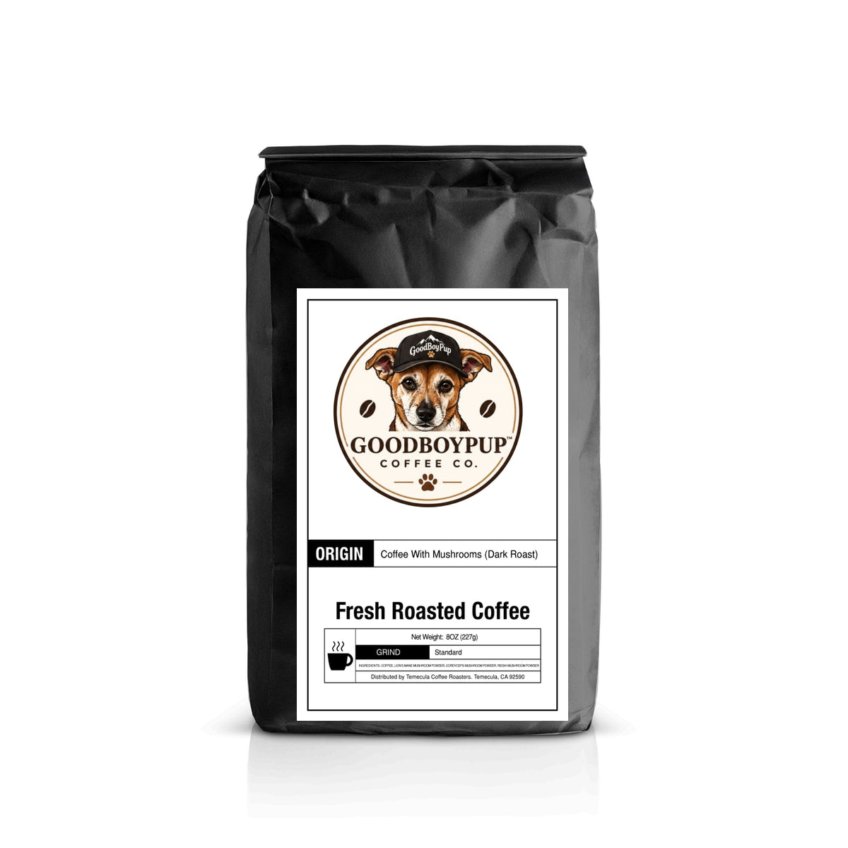Coffee with Mushrooms Dark Roast